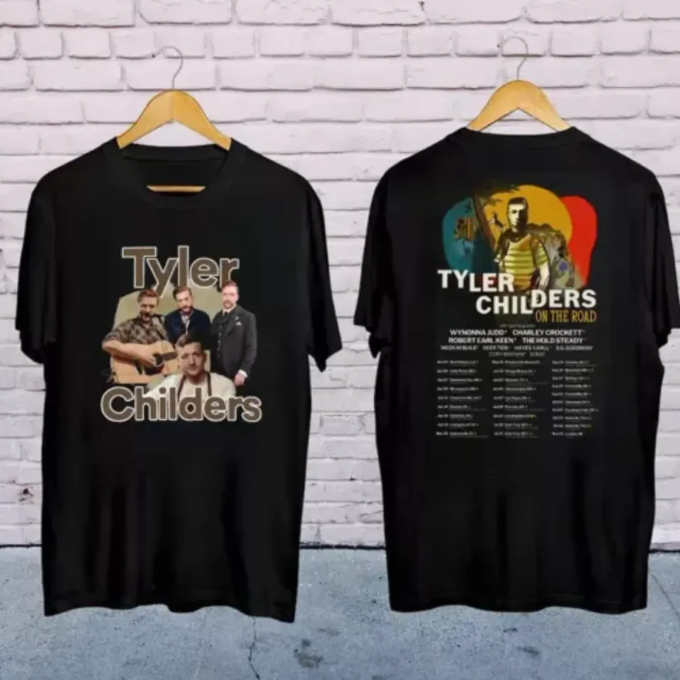 New Tyler Childers Bootleg Shirt, Tyler Childers On The Road Tour 2025 Shirt