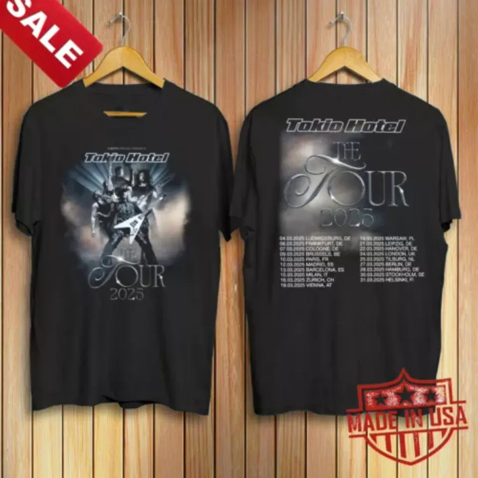 New New Tokio Hotel Tour 2025 Gift For Fans Unisex Shirt