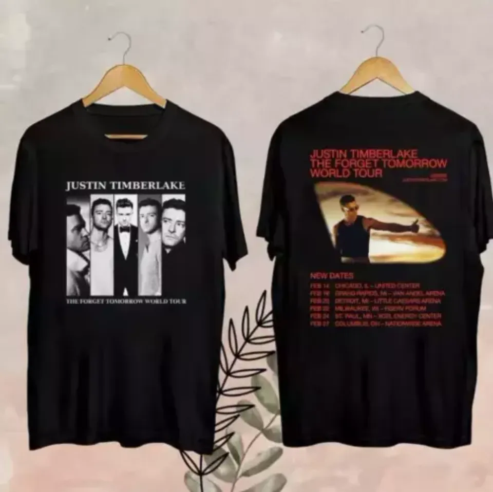 New Justin Timberlake World Tour 2025 Fan Gift Unisex Shirt