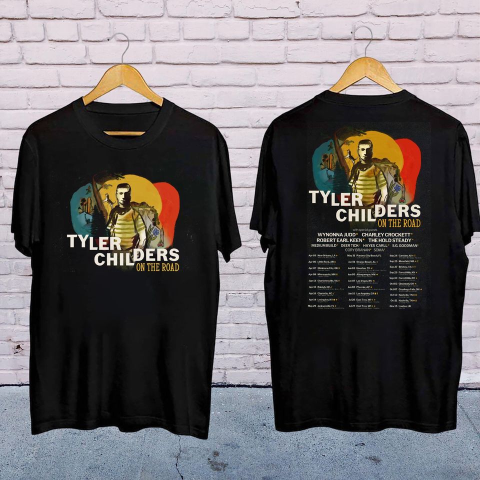 New Tyler Childers On The Road 2025 Tour Shirt, Tyler Childers Concert 2025, Tyler Childers Fan Gift