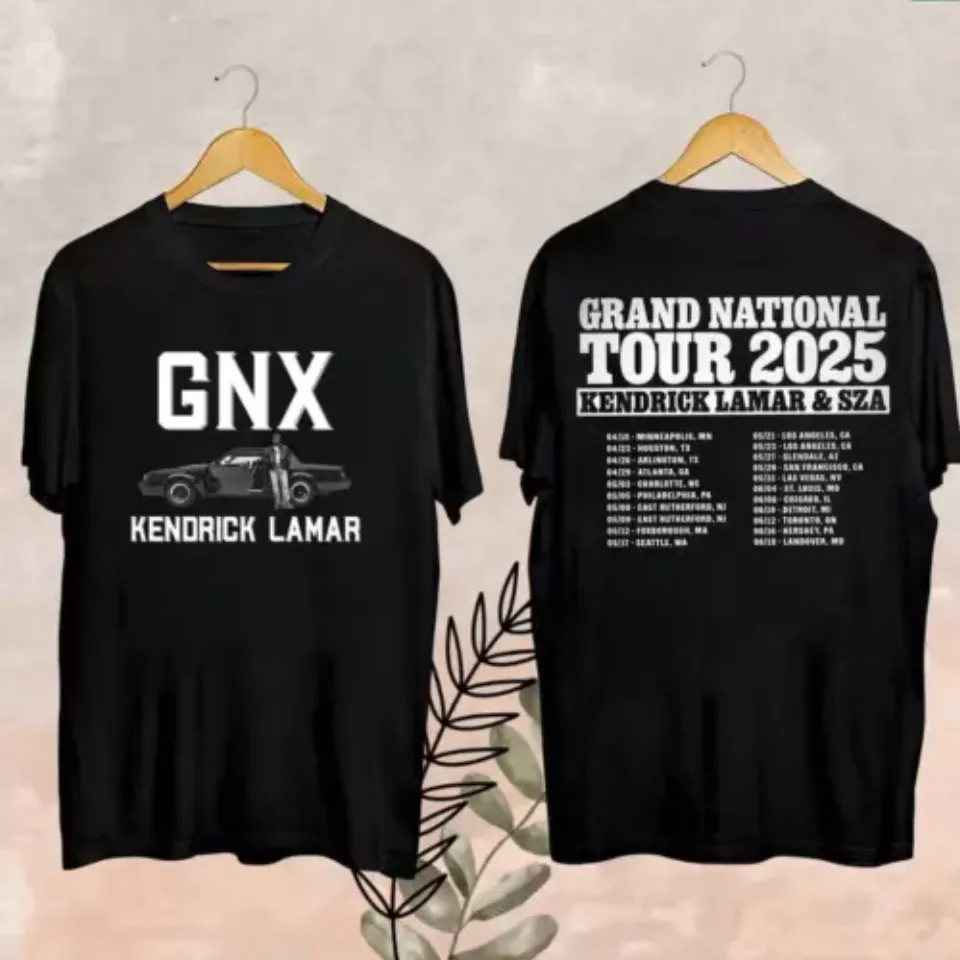 New Grand National Tour Shirt, Kendrick Lamar Tour 2025 Fan, Kendrick Lamar Gnx