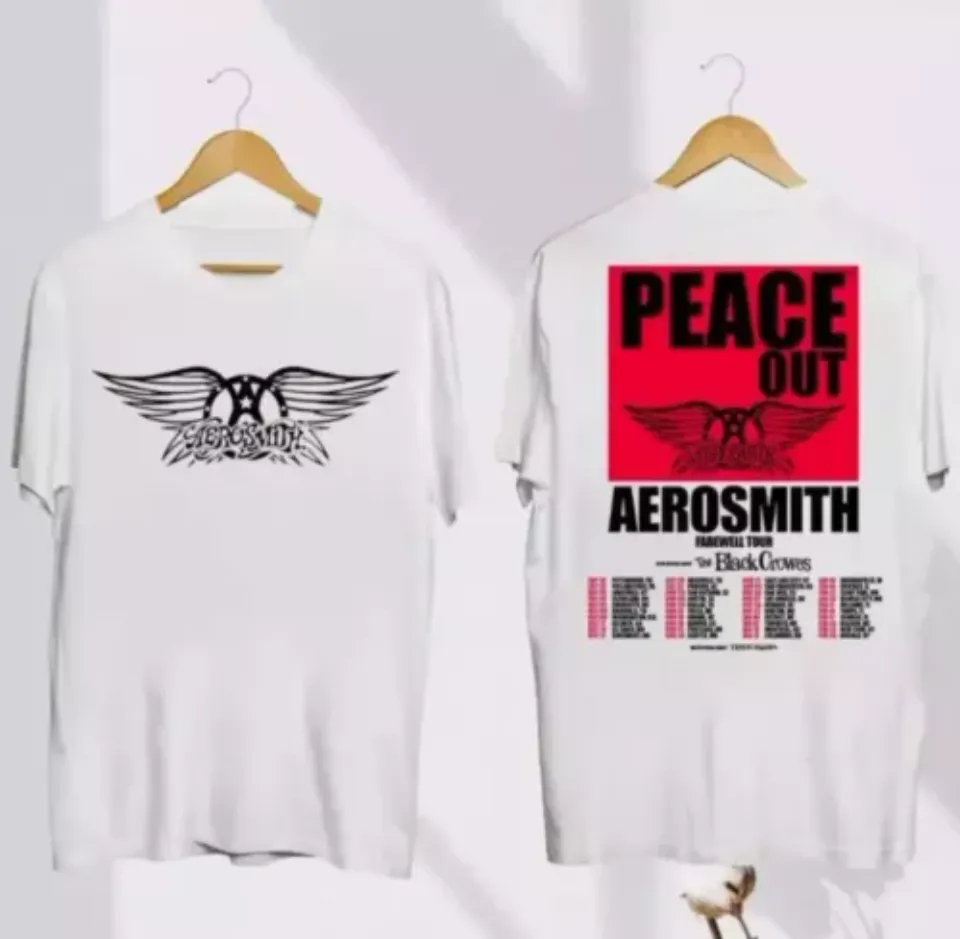 New Aerosmith Peace Out Farewell Tour 2024 2025 Music Shirt