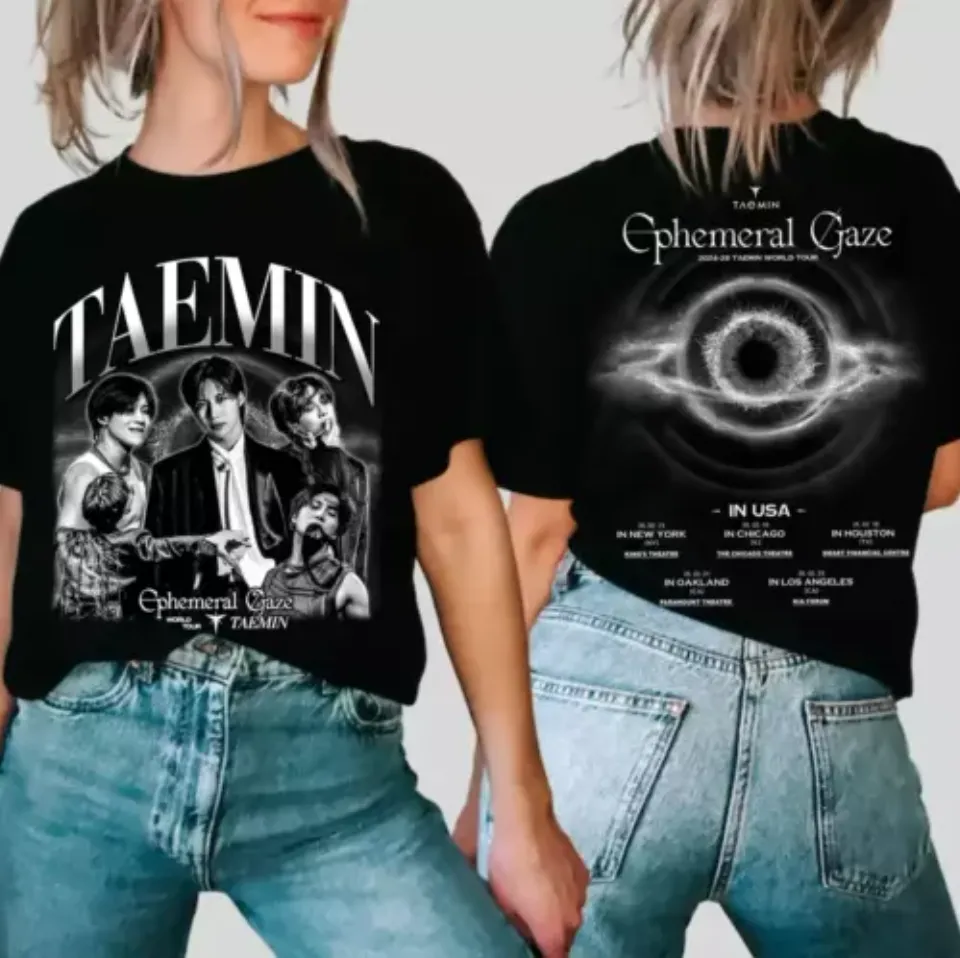 Taemin Ephemeral Gaze Tour 2025 Shirt, Taemin Eternal Album Shirt