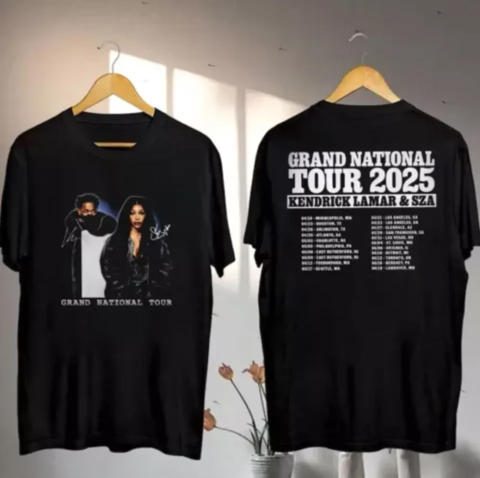 New Kendrick Lamar 2025 Grand National Tour Shirt