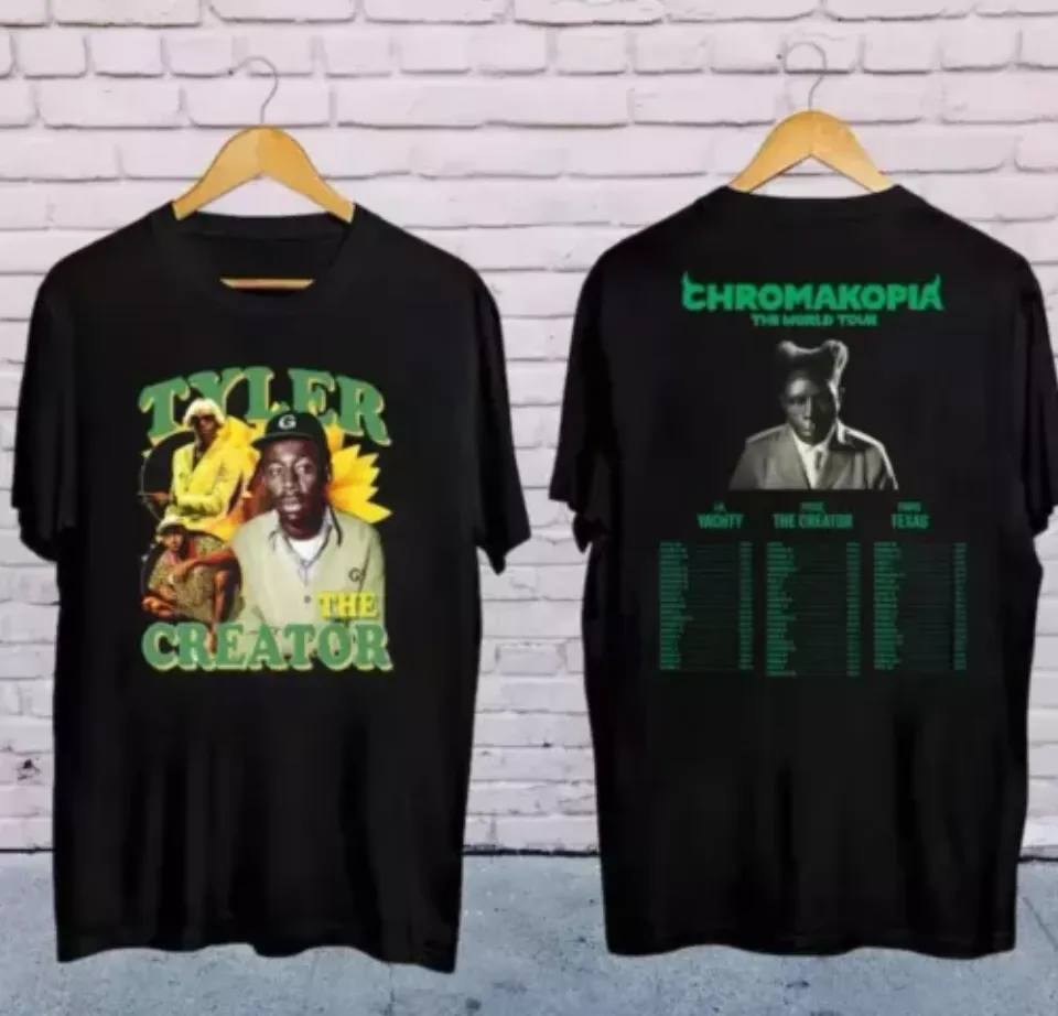 New 2025 Tour Tyler The Creator Chromakopia Shirt, Music Shirt