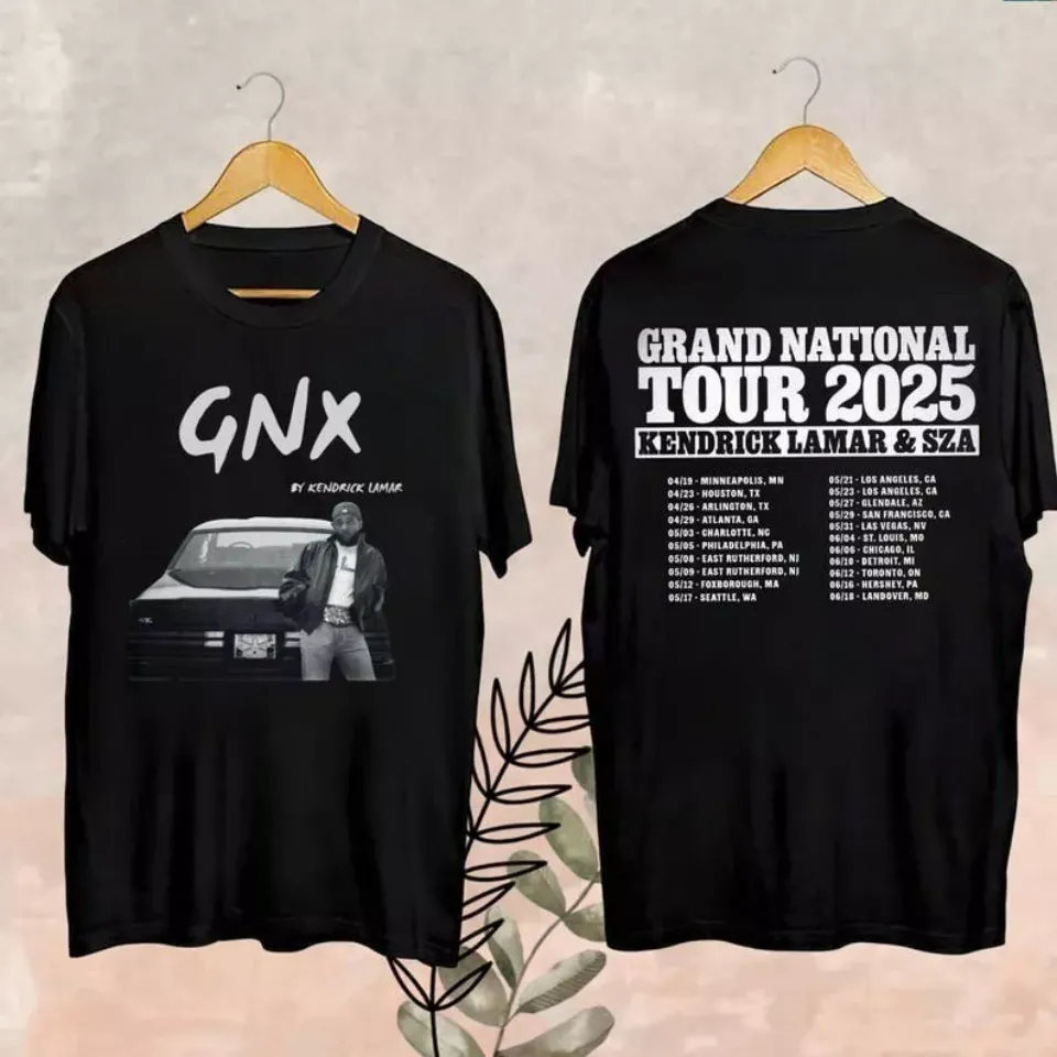 New Kendrick Lamar Grand National Tour 2025 Shirt