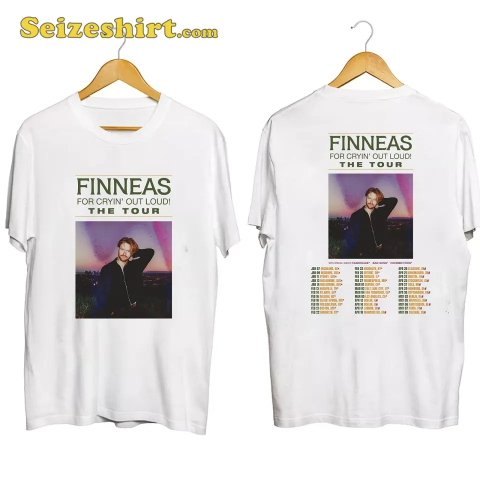 New Finneas For Cryin’ Out Loud The Tour 2025 Shirt