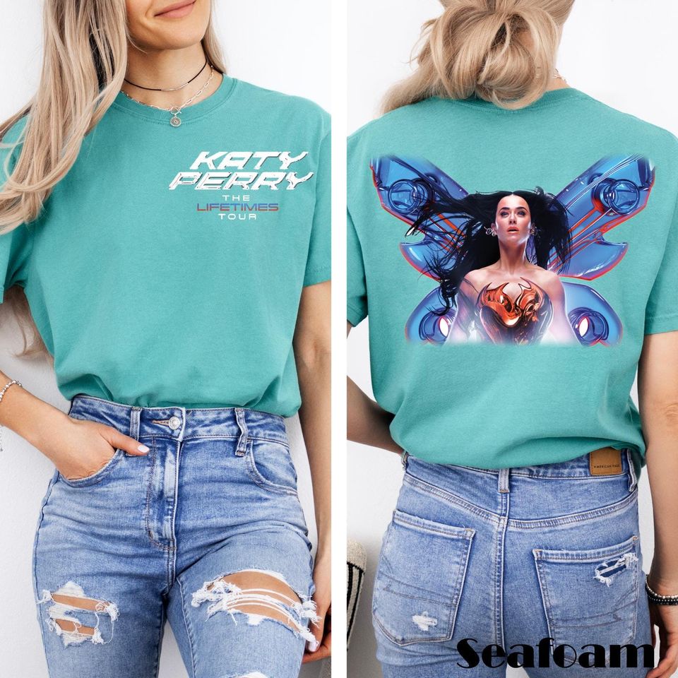New 2025 Katy Perry The Lifetime Tour Shirt, Katy Perry Shirt, Katy Perry Fan Gift