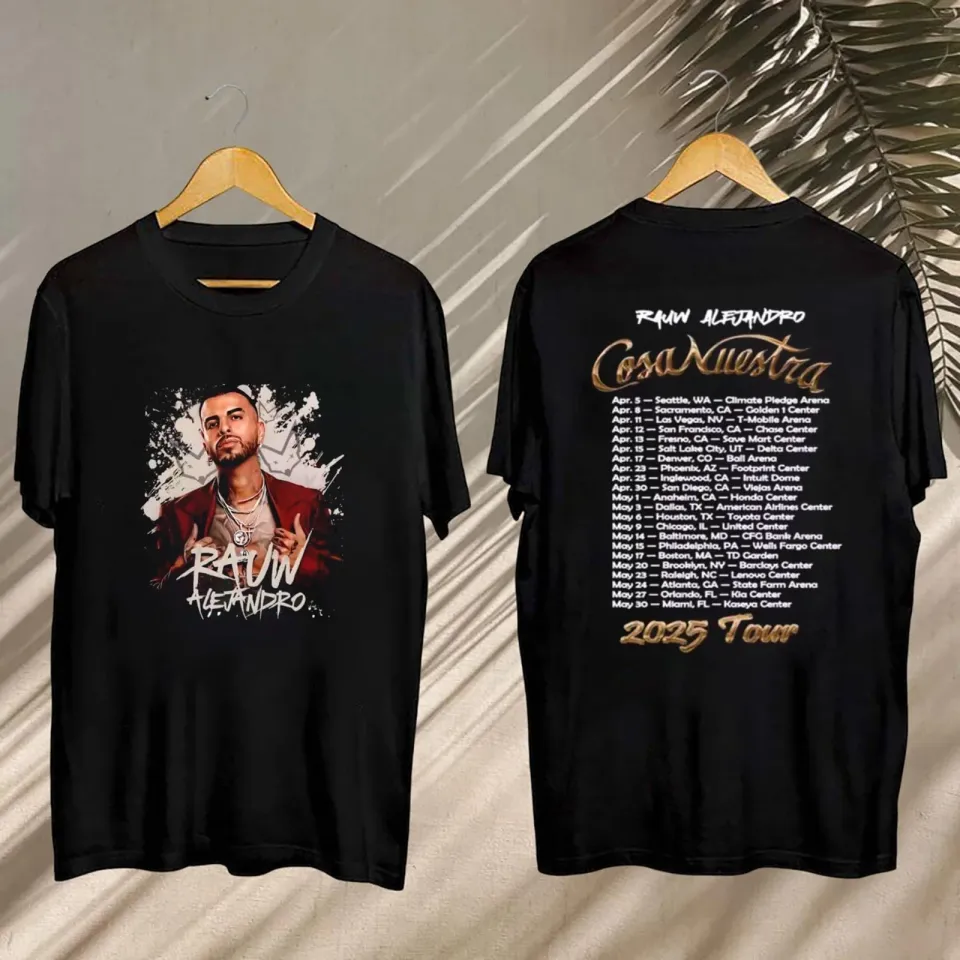 New Graphic Rauw Alejandro Cosa Nuestra Tour 2025 Shirt Rauw Alejandro Fan Gift