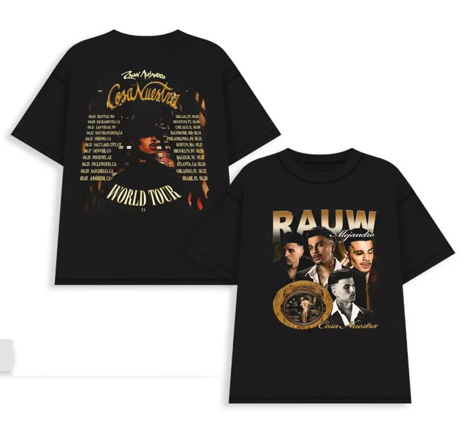 New Rauw Alejandro Cosa Nuestra Tour Shirt, Rauw Alejandro 2025 All Size