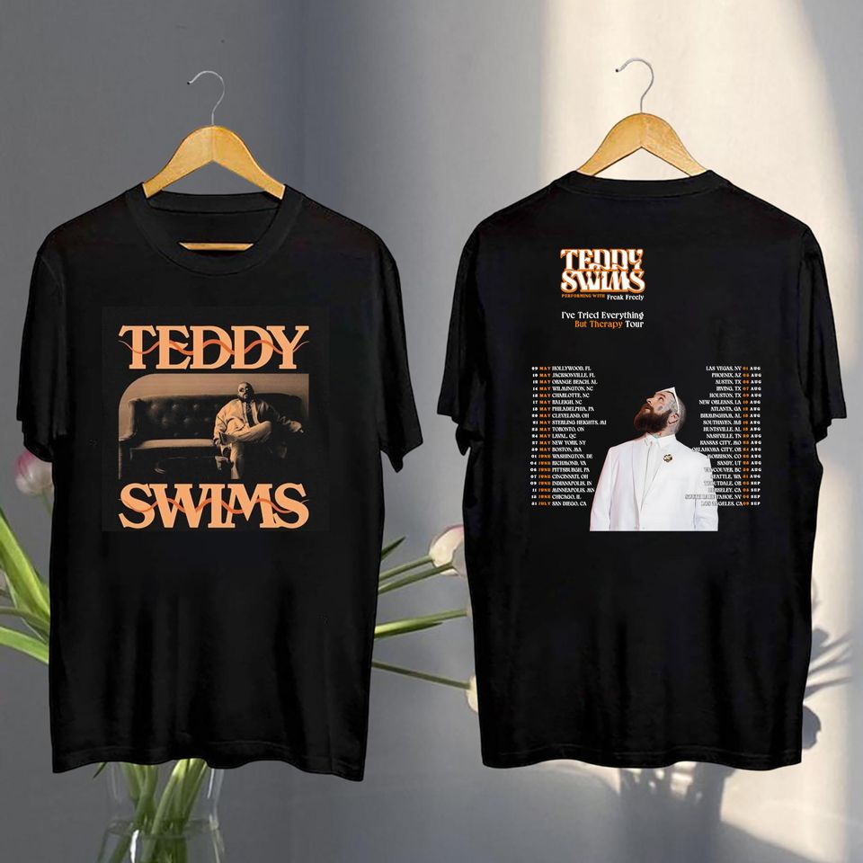 New Teddy Swims Tour 2025 Shirt, Teddy Swims 2025 Concershirt, Teddy Swims Fan Gift