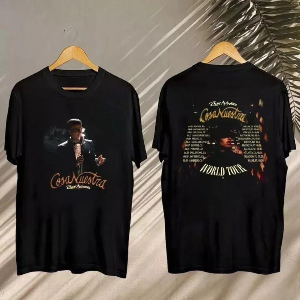 New 2025 Rauw Alejandro Concert Fan Shirt, Rauw Alejandro Cosa Nuestra Tour Shirt