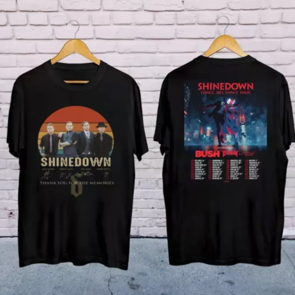 New Shine Down Dance Kid Dance Tour 2025 Shirt, Shine Down Band 90S Vintage Shirt