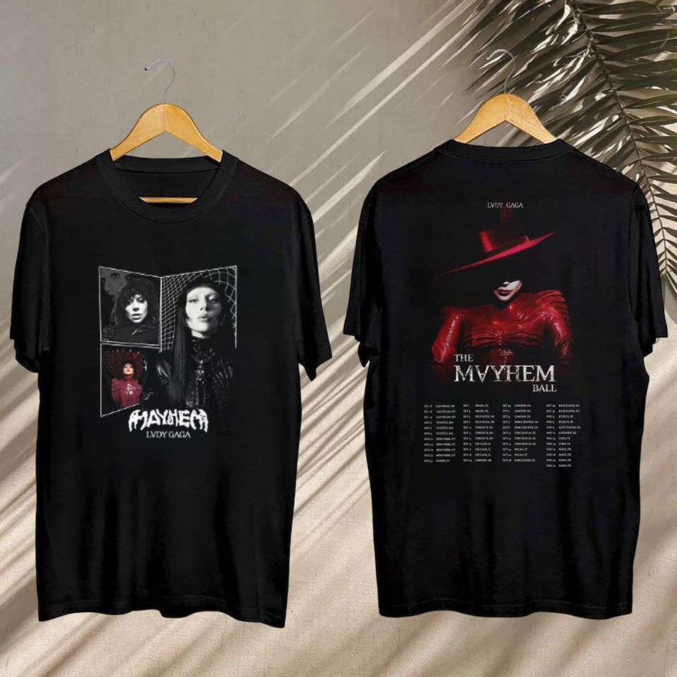 New Ld Ga The Mayhem Ball 2025, Ld Ga The Mayhem Ball Tour Shirt, Ld Ga Merch