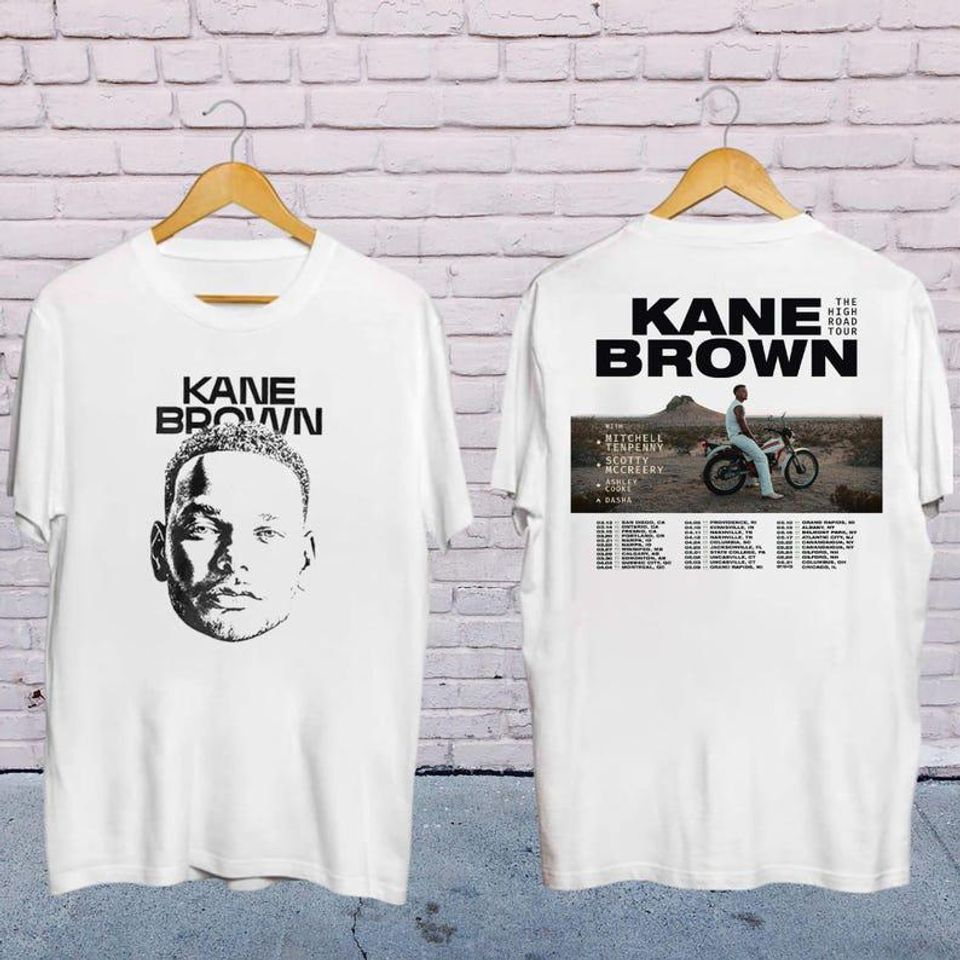 New Kane Brown 2025 Concert, 2025 Kane Brown The High Road Tour Shirt, Kane Brown Fan Gifts