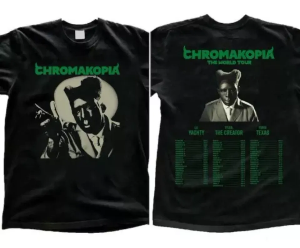 New 2025 Tyler The Creator Chromakopia Tour Shirt