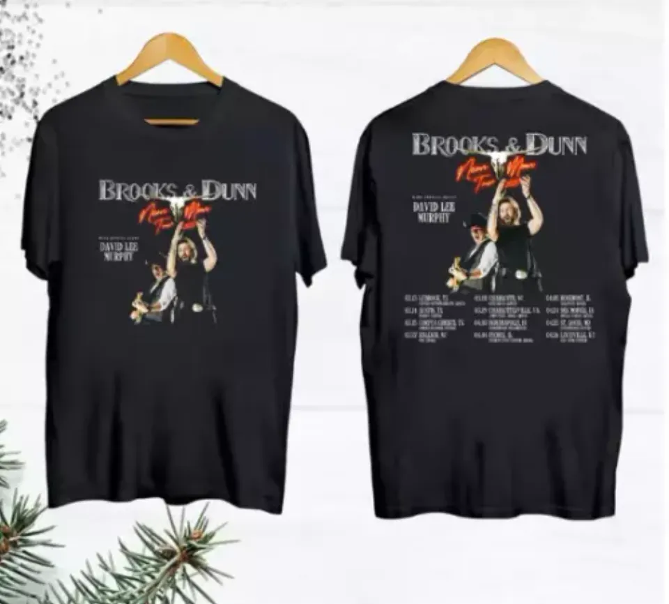 New Brooks And Dunn Neon Moon Tour 2025 Two Sides Unisex Shirt