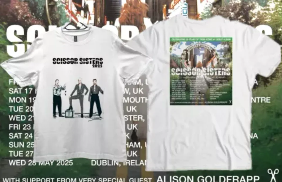 Scissor Sisters 2025 Shirt