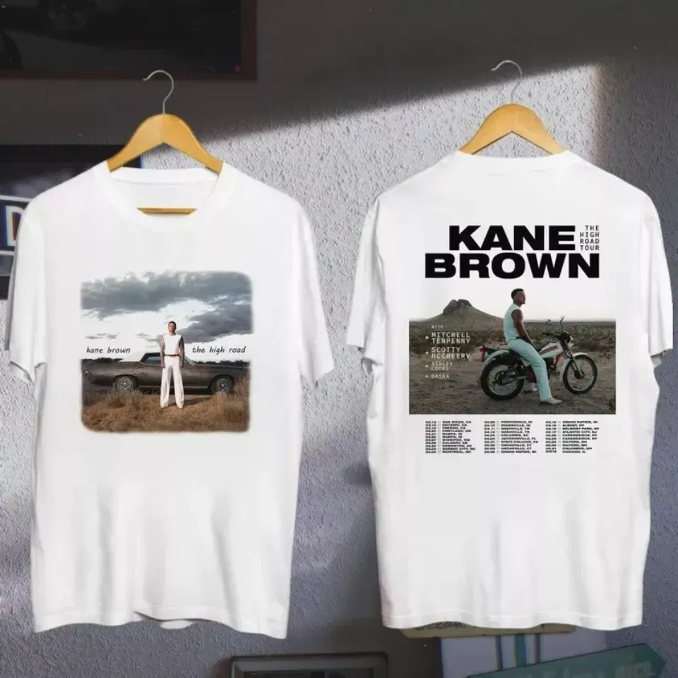 New Kane Brown Tour 2025 Fan Shirt,Kane Brown The High Road Tour Shirt,Gift For Fans