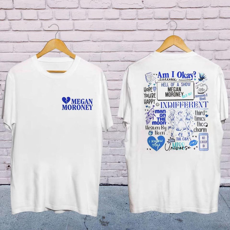 New Megan Moroney Am I Okay Shirt, Megan Moroney 2025 Tour Shirt