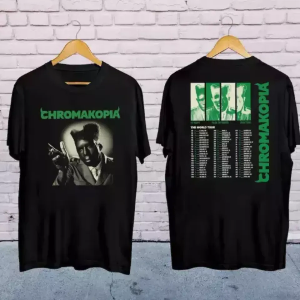 New 2025 Tyler The Creator Chromakopia Tour Shirt, Graphic Tyler The Creator Shirt