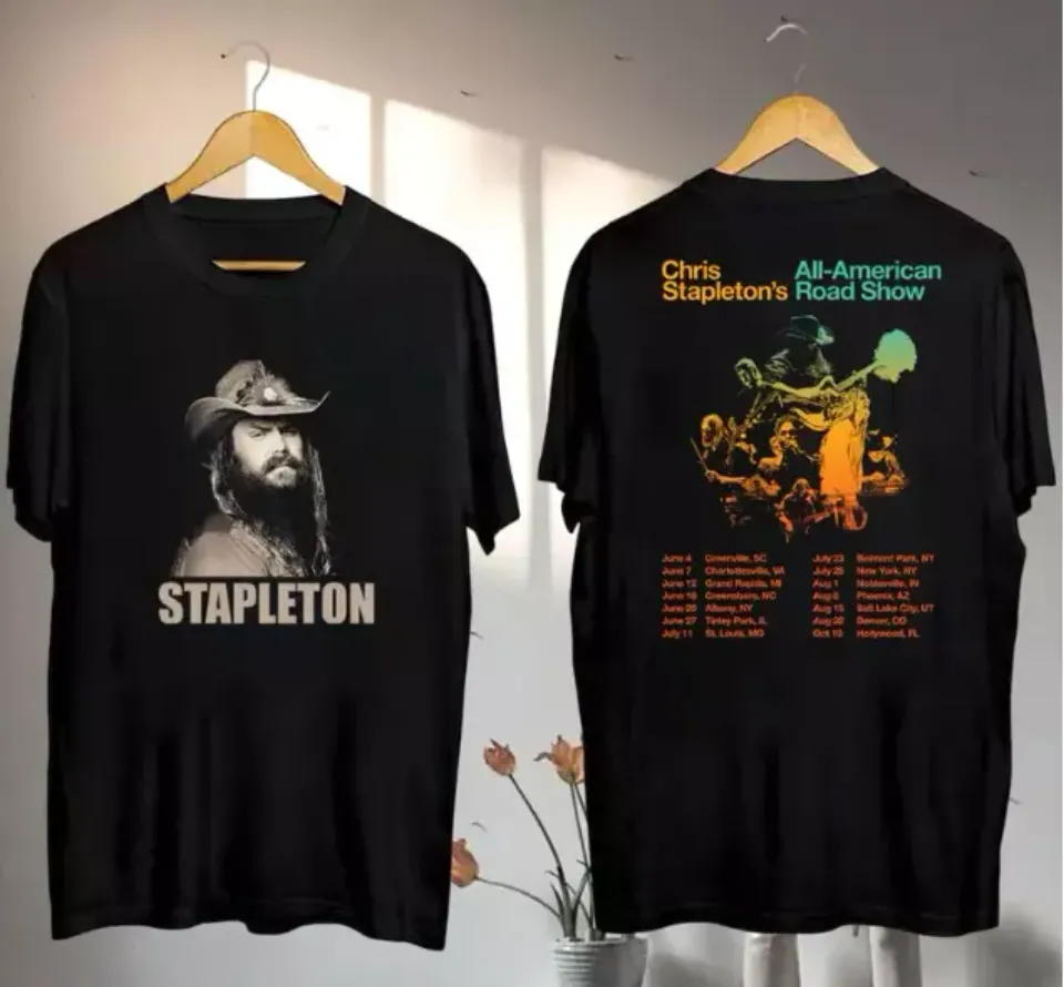 New 2025 Chris Stapleton All-American Road Tour Shirt, Chris Stapleton Fan Gifts