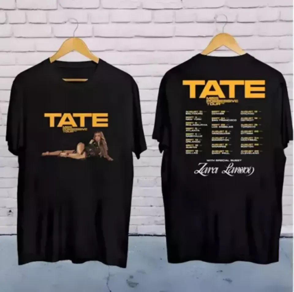 New Tate Mcrae 2025 Concert, Tate Mcrae Miss Possessive Tour 2025 Shirt