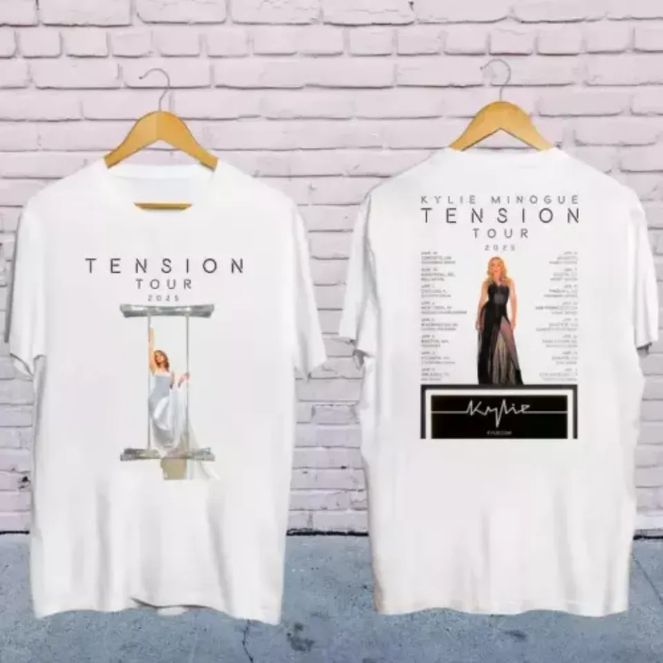 2025 Kylie Minogue Tension World Tour Shirt, Kylie Minogue 2025 Concert