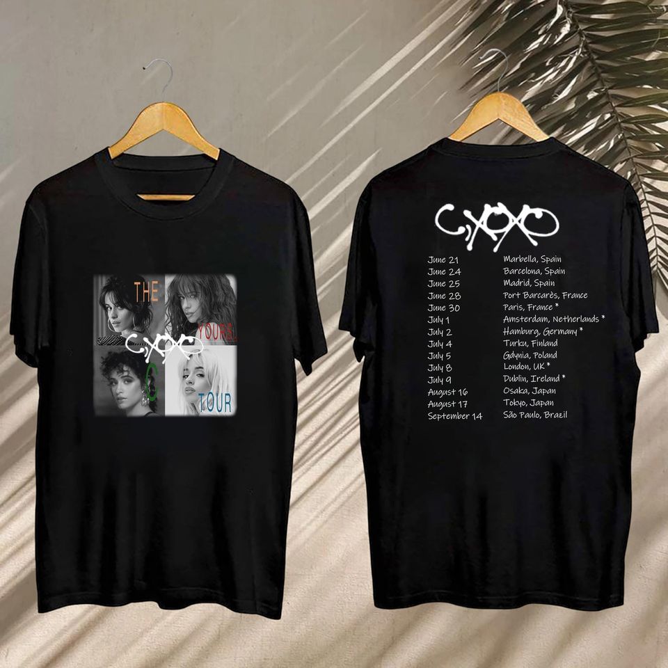 New Camila Cabello Yours, C Tour Shirt, Camila Cabello Fan Gift