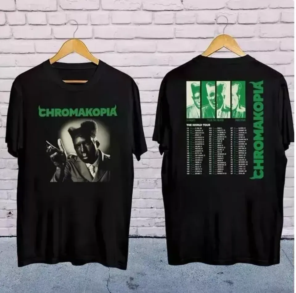 New 2025 Tyler The Creator Chromakopia Tour Shirt Graphic Tyler The Creator Shirt