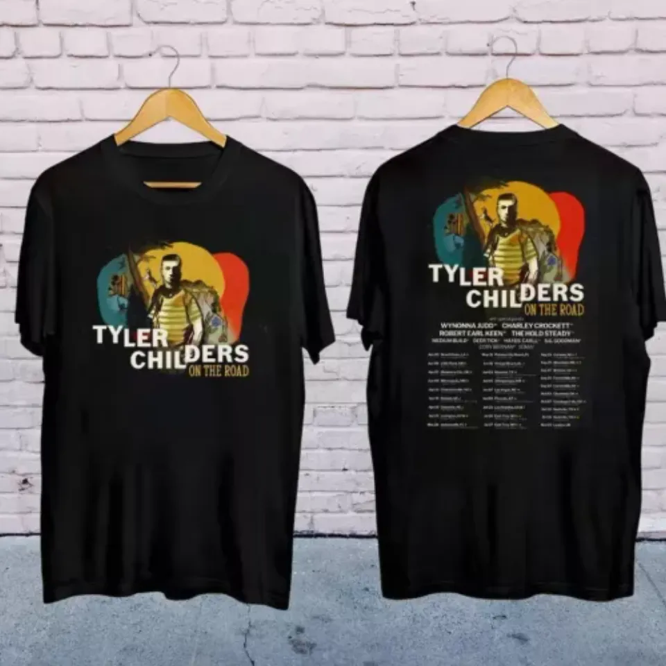 New Tyler Childers On The Road 2025 Tour Shirt, Tyler Childers Concert 2025 Shirt, Music Shirt