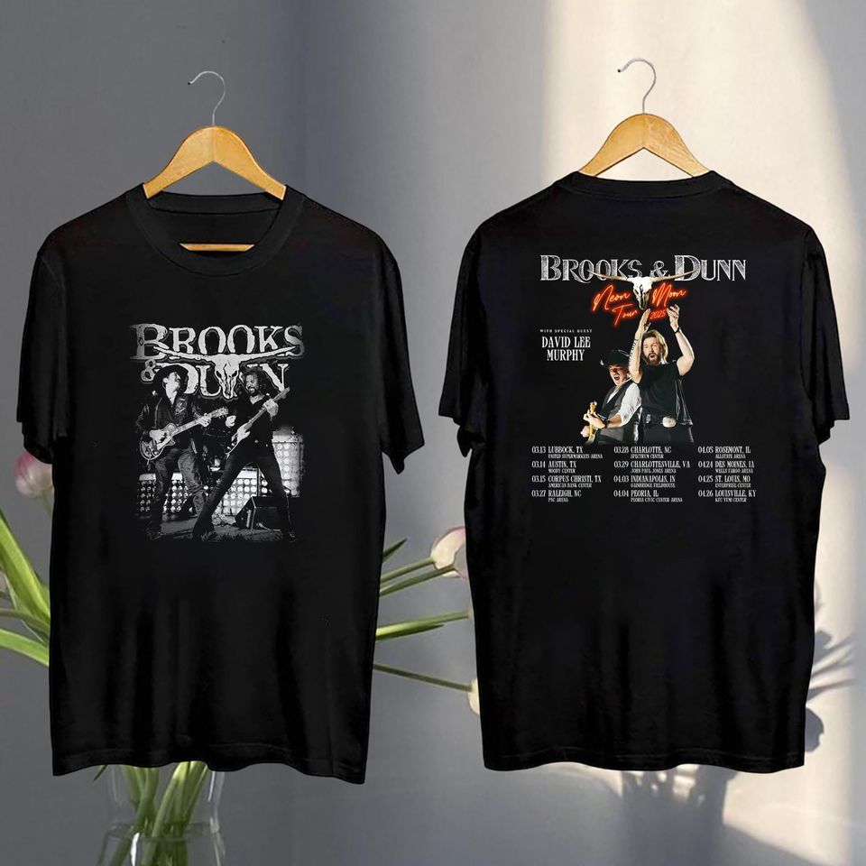 New Brooks And Dunn 2025 Tour Shirt, Brooks & Dunn Neon Moon Tour, Brooks And Dunn Country Music