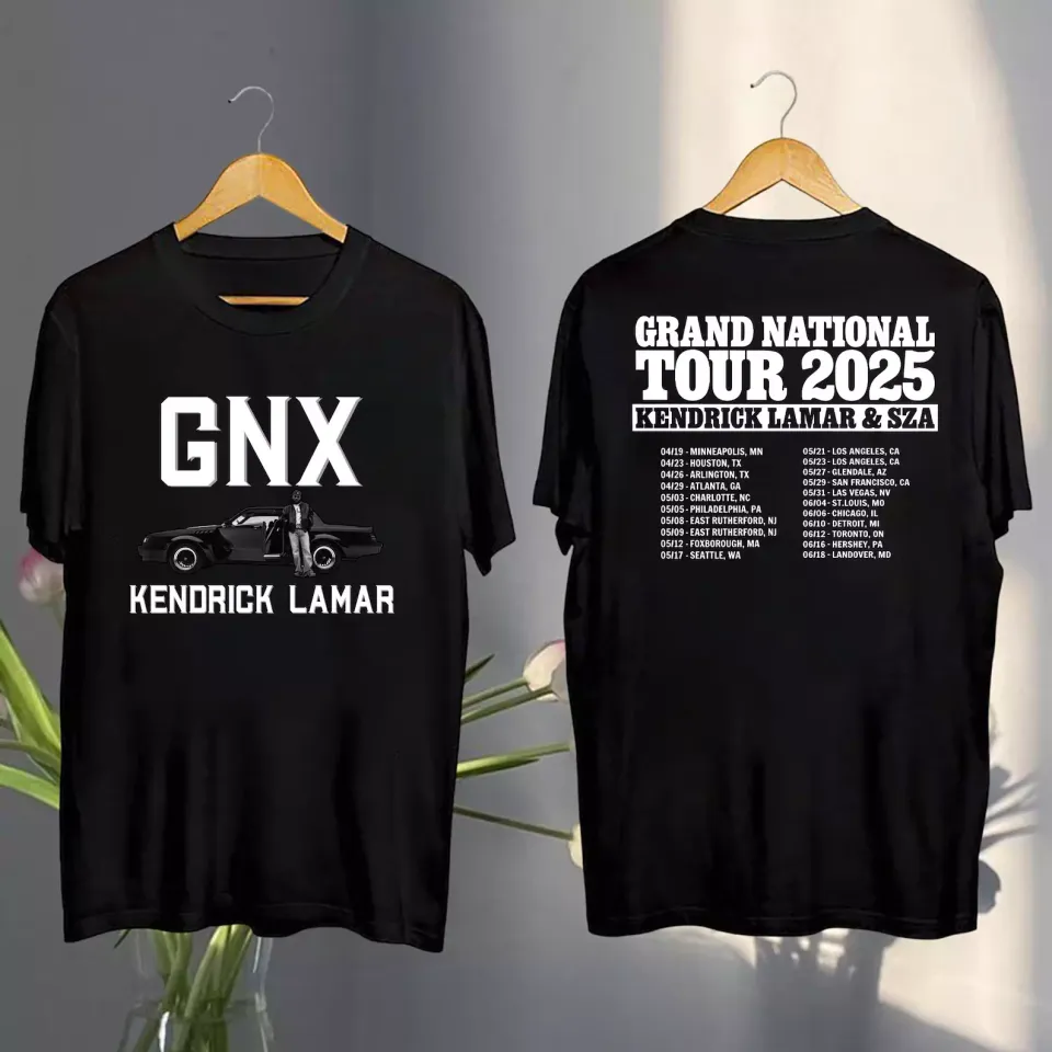 New Kendrick Lamar & Sza Concert 2025 Shirt, Kendrick Lamar 2025 Grand National Tour