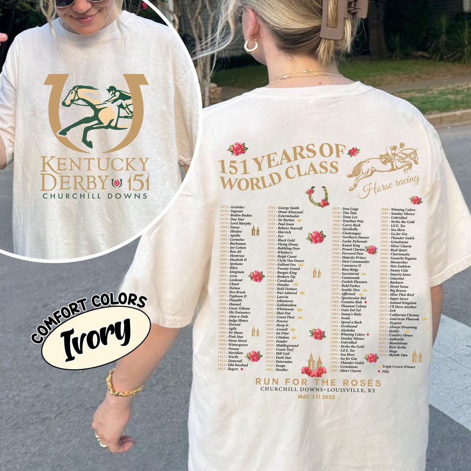 New Kentucky Derby 2025 Shirt, 151Stderby Shirt, Horse Racing Lover Shirt