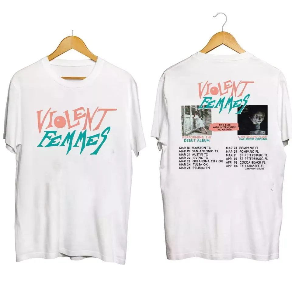 New Violent Femmes Tour 2025 Shirt