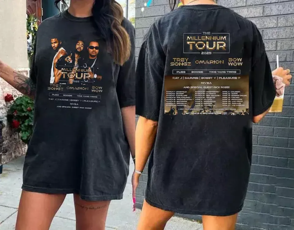 New 2025 Millennium Tour Shirt