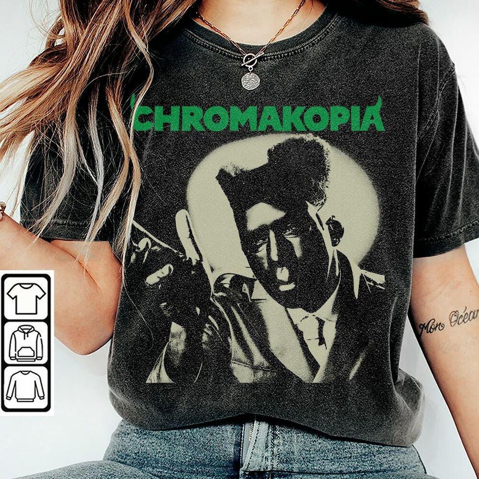 New Blvckstyle Vintage Tyler The Creator Rap Shirt, Chromakopia Album Tour 2025, Tyler The Creator Fan 90S Unisex Shirt