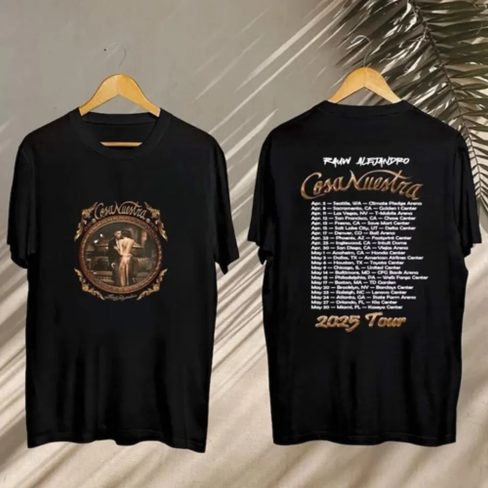 New Rauw Alejandro Cosa Nuestra Tour 2025 Shirt, Rauw Alejandro 2025 Concert