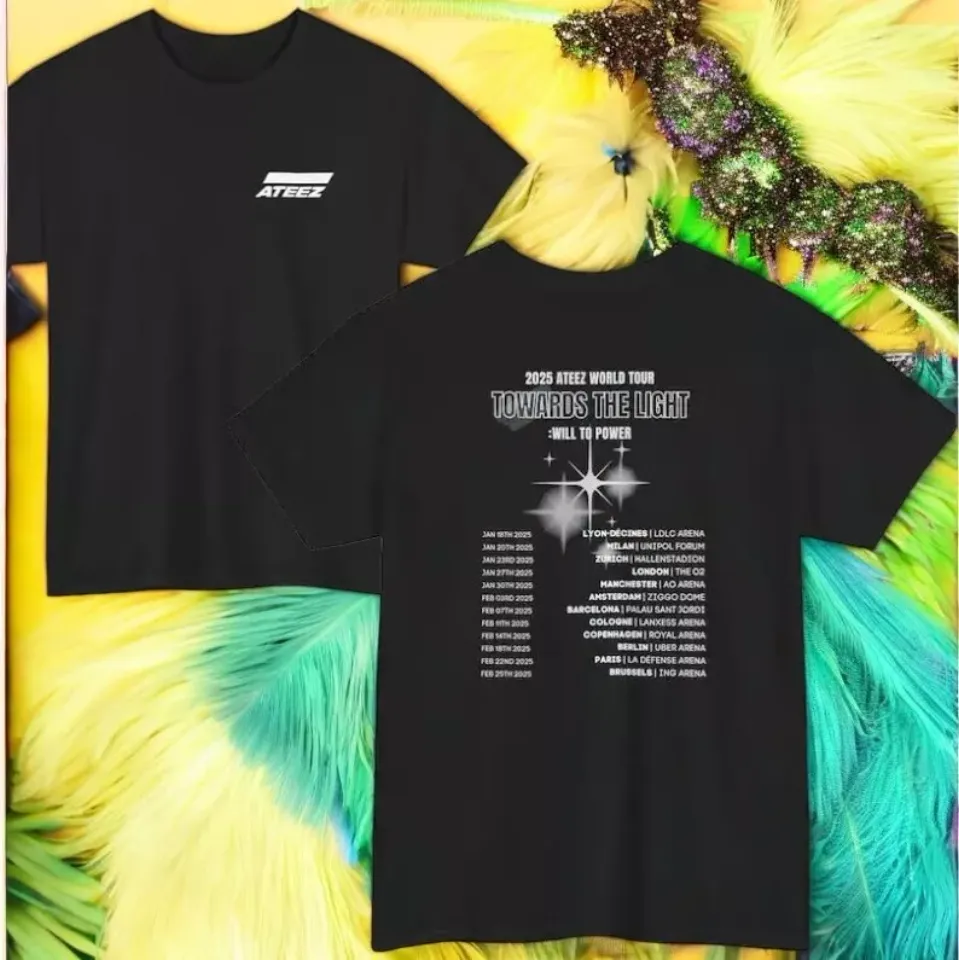 2025 Ashirtz World Tour Towards The Light Will To Power Shirt