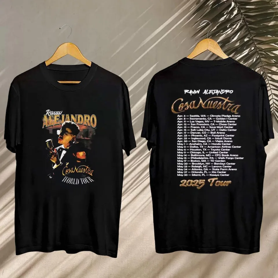 New 2025 Rauw Alejandro Cosa Nuestra Tour Shirt