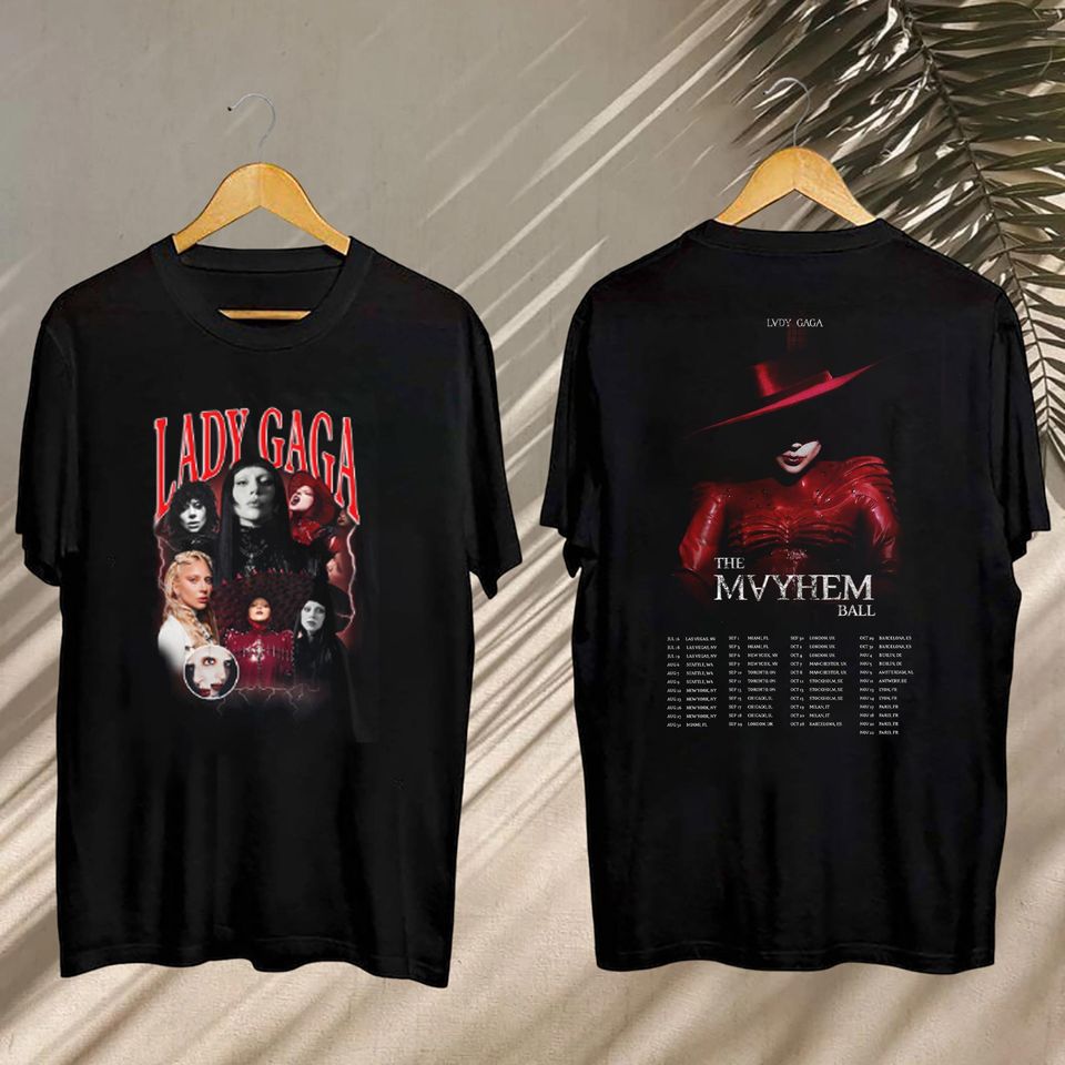 Vintage Ld Ga Shirt, The Mayhem Ball Tour Shirt, Ld Ga The Mayhem Ball Tour 2025 Shirt