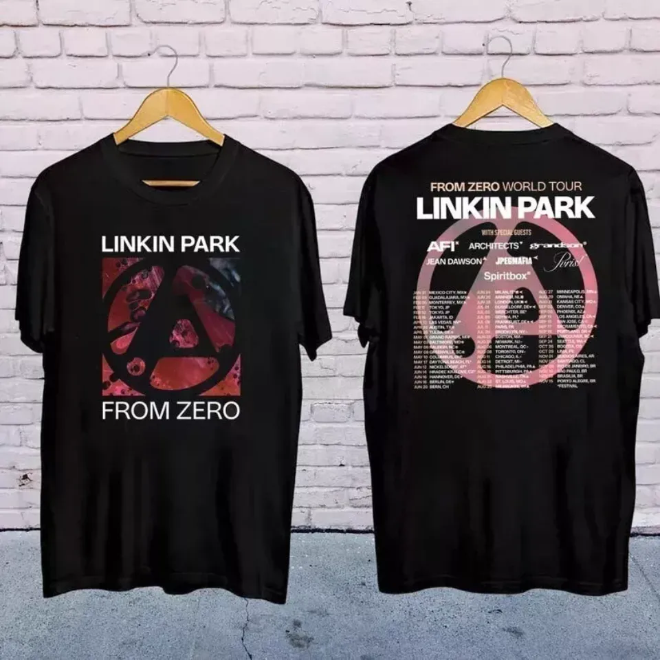 New Linkin Park From Zero World Tour 2025 Shirt, Linkin Park Concert 2025 Shirt