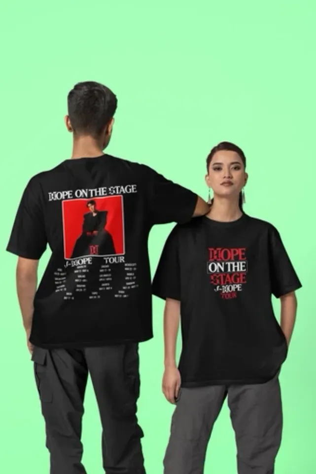 Jhope Tour Shirt Hope On The Stage World Tour Shirt