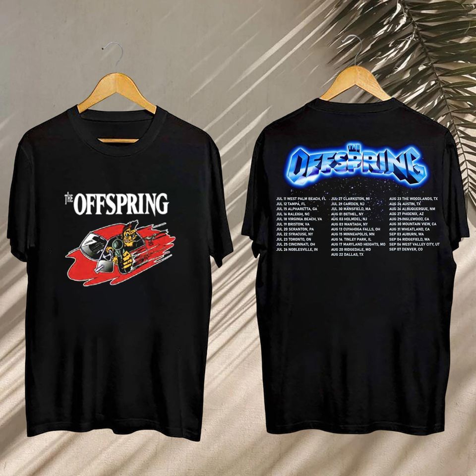 New The Offspring Supercharged Worldwide In 2025 Shirt, The Offspring Shirt, The Offspring Concert