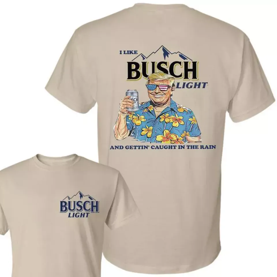 New I Like Bu*Sch Light Trump Drink Shirt, Gulf Of Amercia Shirt