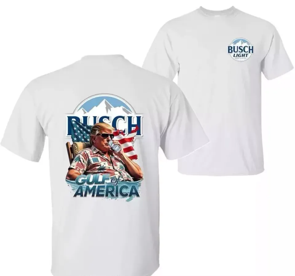 New Gulf Of America Beer Shirt Vintage Trump Light Beer Shirt Gulf Of America Beer