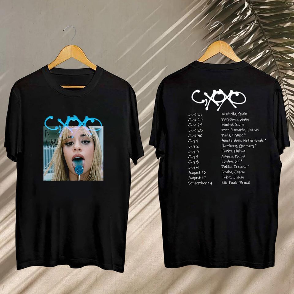 New Camila Cabello Yours, C Tour Fan Shirt, Camila Cabello Fan Gift