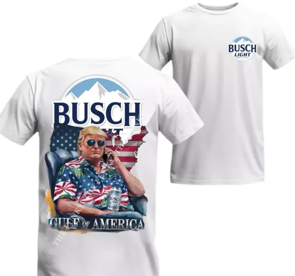 Gulf Of America Bus*Chlight Two Sides Shirt Trump Shirt