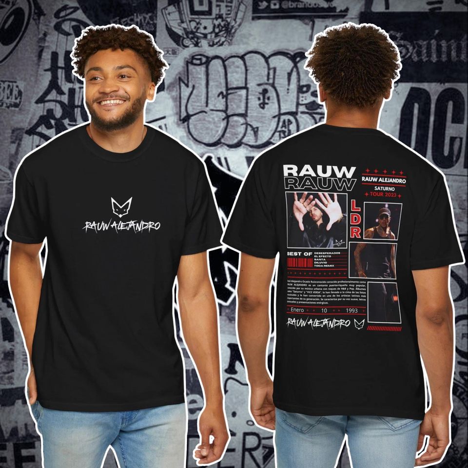 New Rauw Alejandro Shirt, Rauw Fan Shirt, Reggaeton Shirt