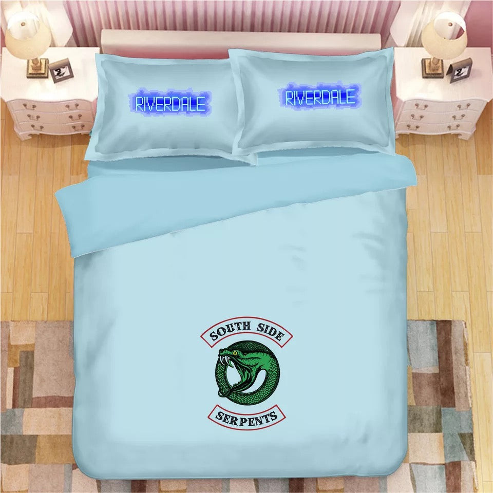 Riverdale Quilt Cover Pillowcase Bedding Set Home Bedroom Decor